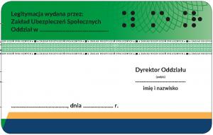 legitymacji uważają, że ze względu na kłopoty ze wzrokiem łatwiej będzie im posługiwać się nową legitymacją, to oczywiście ZUS przychyli się do takiej prośby.