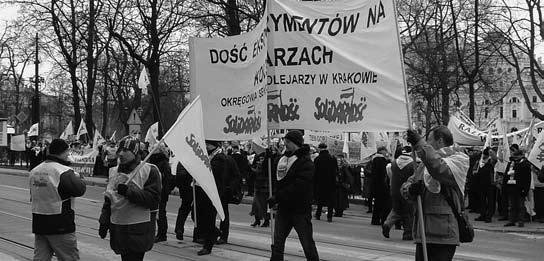 związku, m.in. wycofania się rządu z niekorzystnych dla pracowników zmian w Kodeksie Pracy.