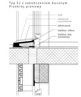 balkonowe ECOMUR typ EJ / EJH (Detale