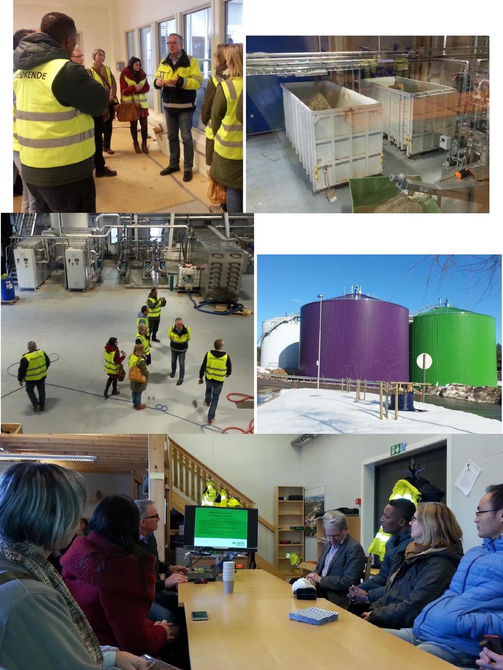 Zwiedzanie instalacji biogazowni (Greve Biogass)