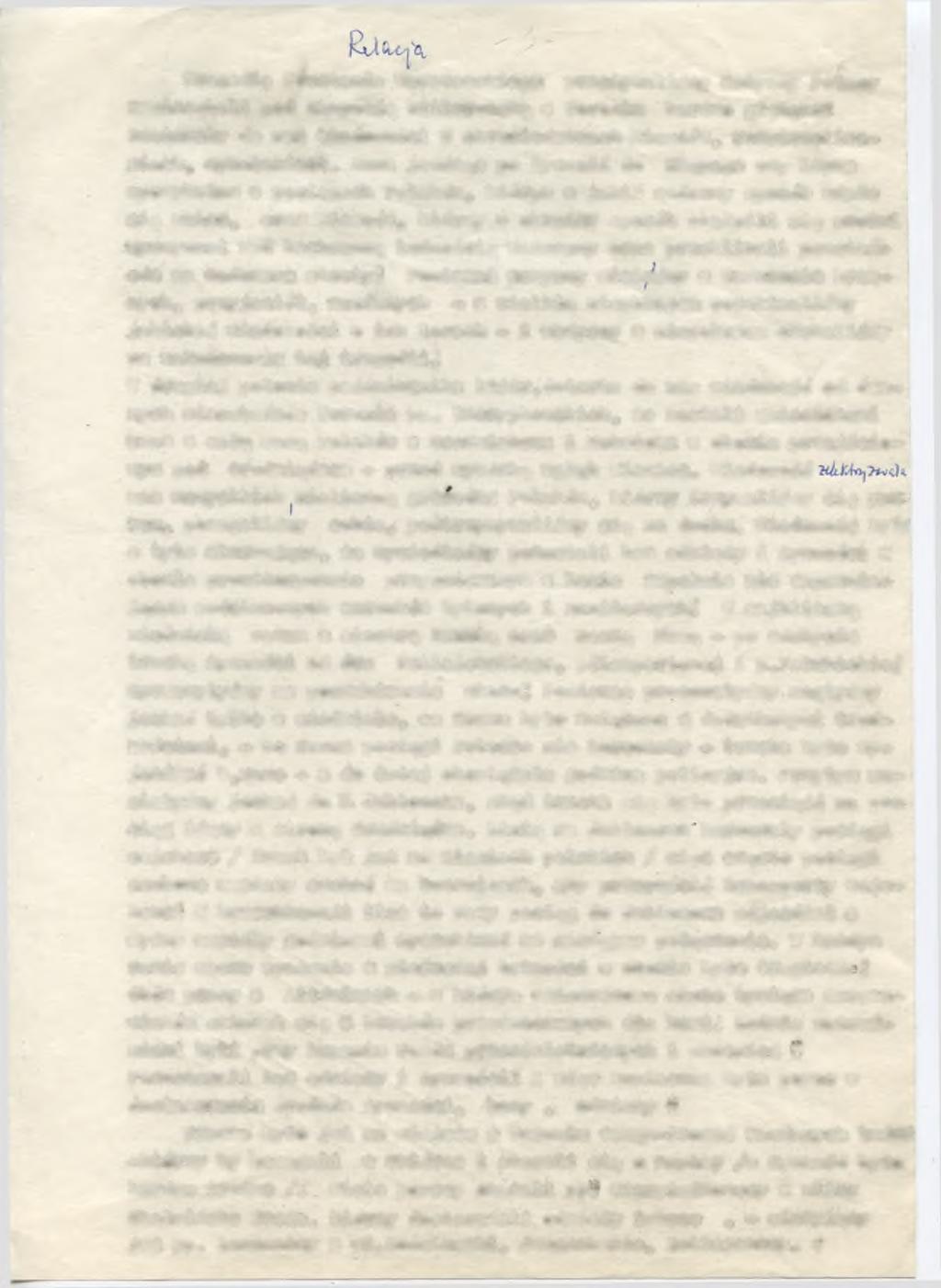 Tragedię Powstania Warszawskiego przeżywaliśmy wszyscy Polacy zamieszkali pod okupacją hitlerowską w Toruniu bardzo głęboko.