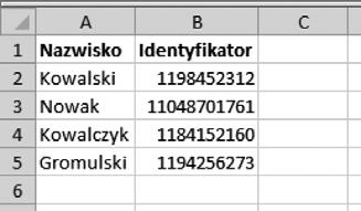 Szybkie porządkowanie danych Wartość, której liczbę znaków chcemy zliczyć, można także wpisać bezpośrednio w formule. Teksty powinny być podane w cudzysłowie, np. =DŁ( Excel ).