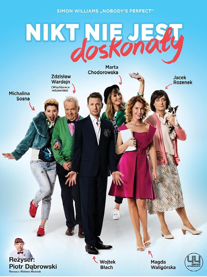 W naszej ofercie NIKT NIE JEST DOSKONAŁY Doskonała, zabawna, wzruszająca!