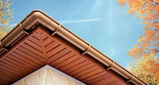 Podsufitka Galeco DECOR Dekoracyjna podsufitka typu siding przeznaczona jest do zabudowy okapu dachu na zewnątrz budynku. Jej zastosowanie pozwala w szybki i prosty sposób poprawić estetykę budynku.