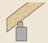4.1 Definicja połaci dachu (c.d.) Nachylenie połaci dachowej Wpisujemy wartość nachylenia w stopniach lub podajemy długość podstawy dachu i wysokość w kalenicy.