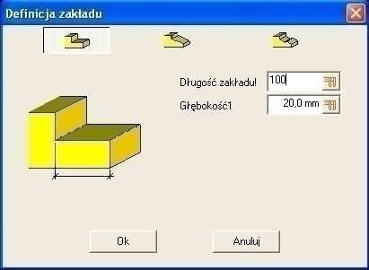 7.3 Rozdzielenie płatwi Wytnij Rozdziel płatwie Aby rozdzielić płatwie, naleŝy: 1. Wybrać płatew. 2.