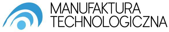 Manufaktura Technologiczna Sp. z o.o. 05-500 Piaseczno ul. Puławska 38 tel. +48 22 726 35 95 fax.