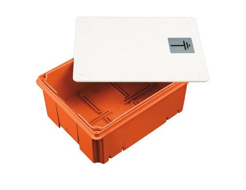 This advantage is especially useful in case of wall with thermal insulations. Mounting box is possible even in walls with 15 cm thick insulations.