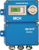 Transmisja danych (tak samo jak w pozostałych czujnikach gazometrycznych produkcji EMAG) odbywa się po linii zasilająco-transmisyjnej.