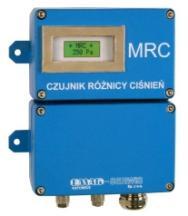 CZUJNIK RÓŻNICY CIŚNIEŃ MRC xxx bardzo wysoka dokładność pomiaru Czujnik typu MRCxxx jest urządzeniem stacjonarnym przeznaczonym do ciągłego pomiaru różnicy ciśnień w wybranym zakresie.