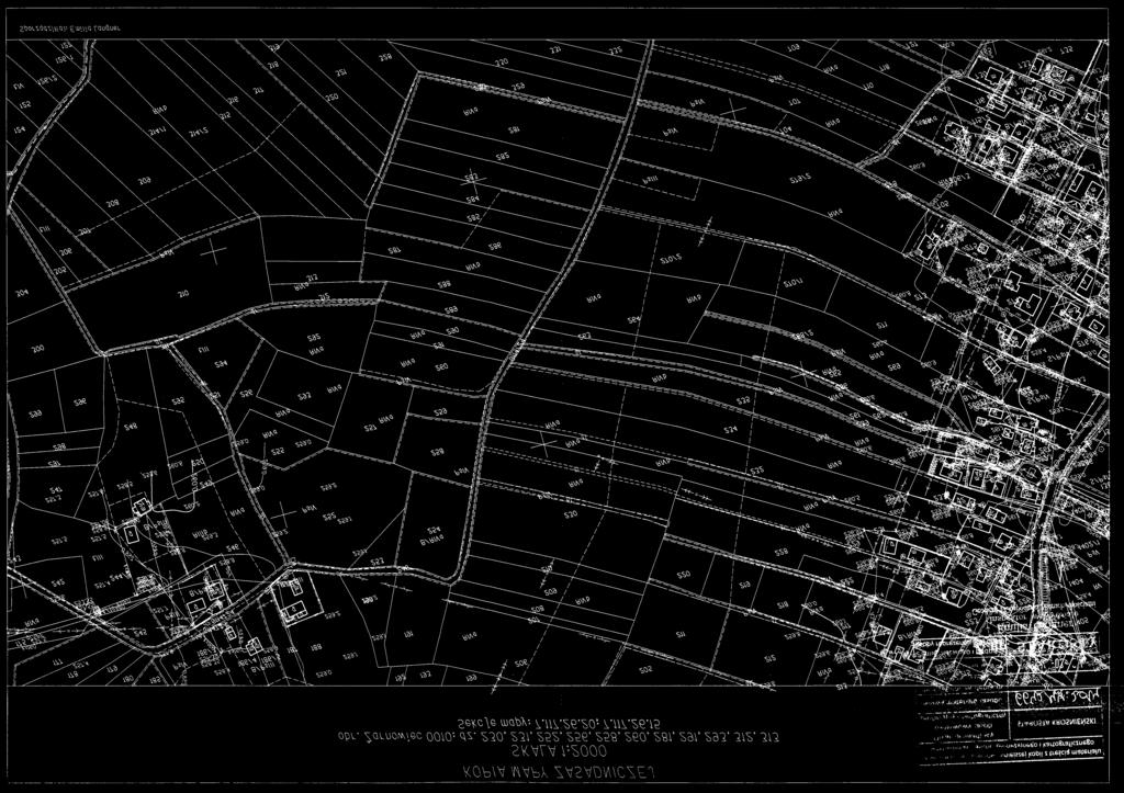 MIEJSCOWY PLAN ZAGOSPODAROWANIA PRZESTRZENNEGO Farmy fotowoltaiczne w miejscowościach: Jedlicze, Moderówka i Żarnowiec - część I SKALA 1:2 000 Załącznik graficzny nr 5 do Uchwały Nr LXXXI/518/2014