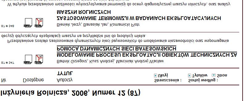 Interfejs strony głównej oraz widok podglądu zawartości zeszytu Interface of the main page and view of booklet content preview Panel Administratora, będący zbiorem powiązanych ze sobą tematycznych