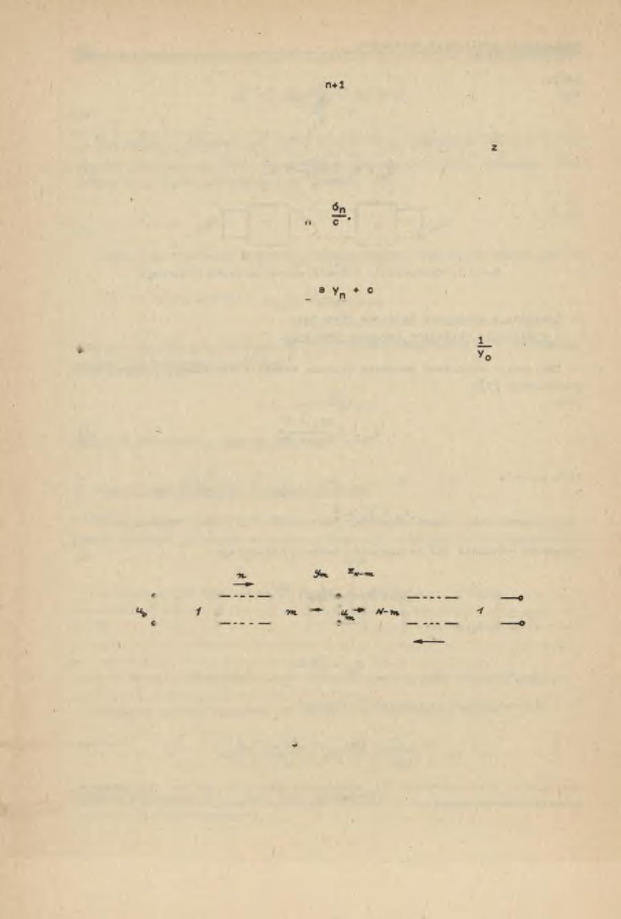 30 M. Siwczyński z «(*, 2 h_-- i_ł _ d ). (1 0 ) n C 2 Oękn - 1 Dla łańcucha otwartego na końcu mamy warunek poczętkowy i * 0. Wyo znaczmy stąd 0f= -1.