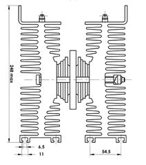 MT9A2-000-20-80-YE Kod zestawu radiatorowego Kod czasu wyłączania t q (tyrystor) lub kod czasu odzyskiwania własności zaworowych t