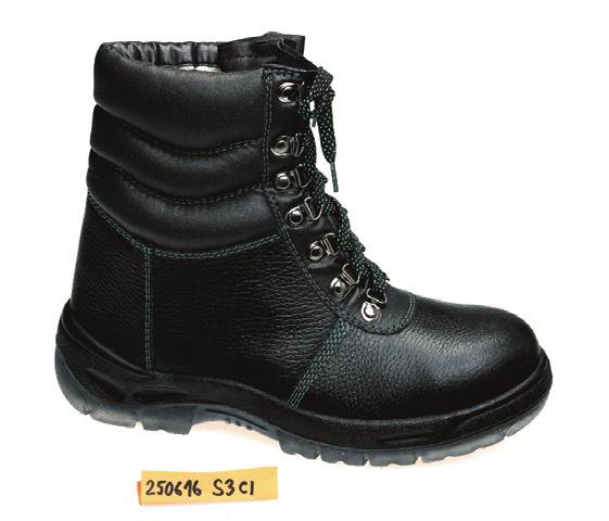 38-48 0202004560xxx - S1P* 0202003699xxx - S1* BLACK KNIGHT WINTER S3CI zatepelní padding Ocieplane profesjonalne buty ochronne za kostkę ze stalowym podnoskiem i wkładką