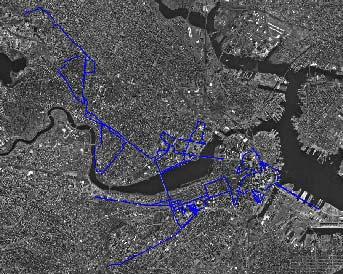 com/boston Wi-Fi + car = Wardriving Wi-Fi + plane = Warflying chalk