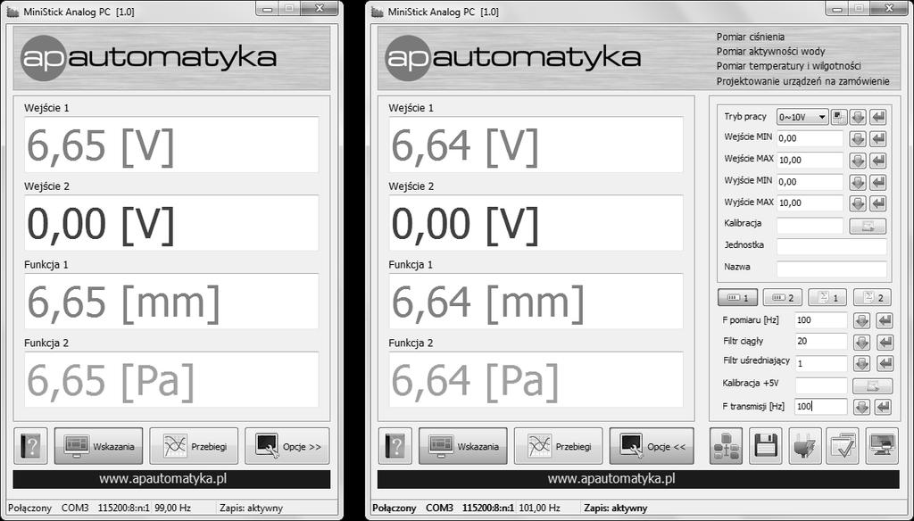 Oprogramowanie na komputer PC Rysunek 4.