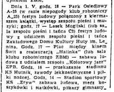 Z tym wydarzeniem jazzowym łączy się opowieść o Józefie Krzeczku: po koncercie w Filharmonii odbyło się jam session w Yacht Klubie Podczas tego wieczoru Józef Krzeczek zadziwił wszystkich trzeba