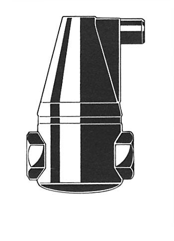 Absorbcyjne separatory powietrza Flamcovent Flamco F4 Przy àcze 28020 2802 280 28023 28060 28554 Absorbcyjne separatory powietrza z odpowietrznikiem automatycznym, po àczenie gwintowane.