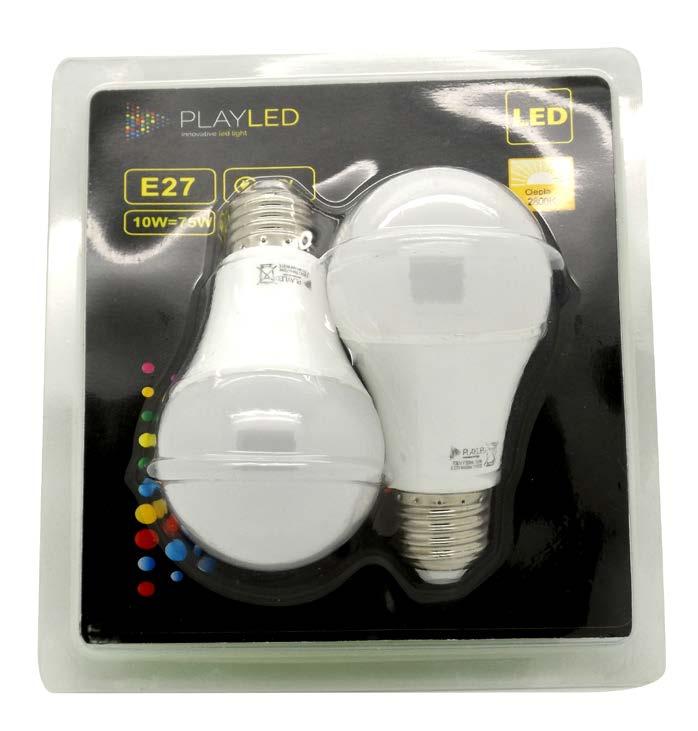 Źródło światła E27 LED 12 W = 100 W ø60 mm