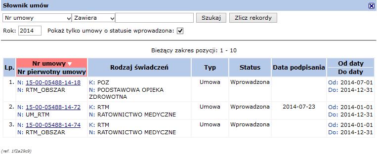 13.2 Dodanie nowego zgłoszenia zmiany do umowy w zakresie potencjału W celu wprowadzenia nowego zgłoszenia do systemu, należy skorzystać z opcji.