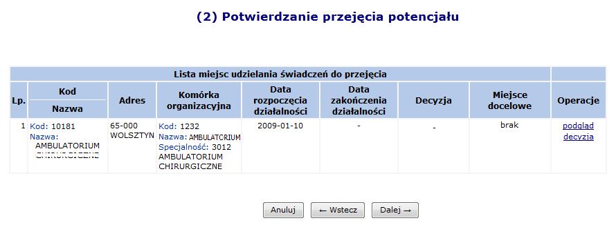 Rys. 8.82 Potwierdzenia przejęcia 8.9.2 Cesjonariusz UWAGA!