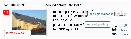 Opis prezentacji i reklam dla deweloperów Prezentacja inwestycji bez względu na ilość ofert.