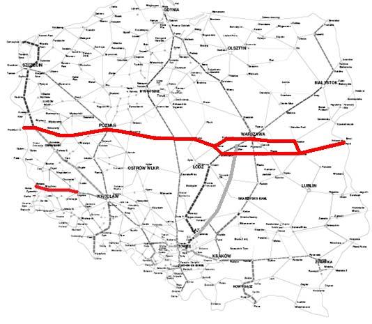 Korytarz F Poprawa stanu infrastruktury na E20 Przebudowa mostu na