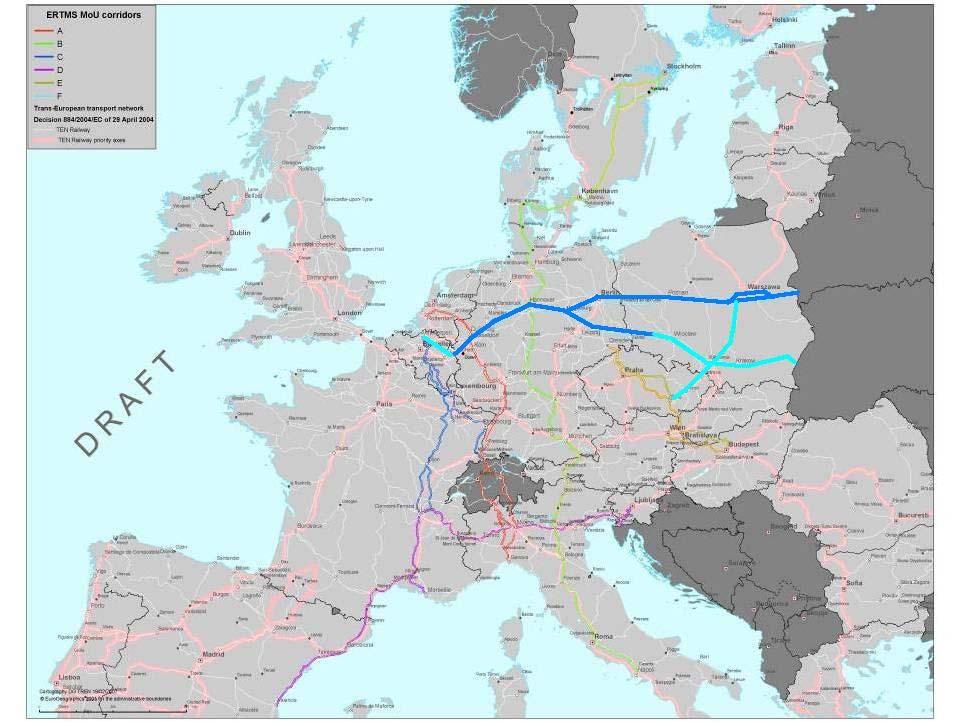 Korytarz F dalsze możliwo liwości rozwoju Korytarz F: