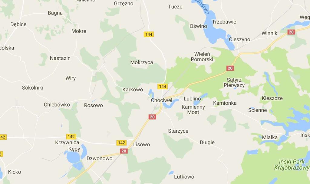 Lokalizacja i dostępność komunikacyjna: Nieruchomość położona jest w miejscowości Chociwel województwo Zachodniopomorskie, powiat stargardzki gmina Chociwel.