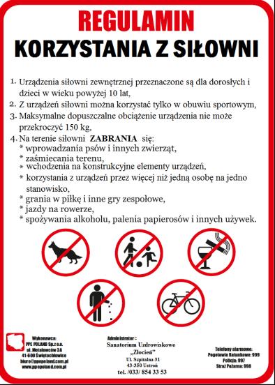 - Wyrób na stałe związany z gruntem - Całość wykonana z metalu, malowana.. SPOSÓB MONTAŻU Wykopać otwór o wymiarach wys. 600cm,. 400, szer. 400 mm.