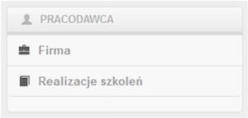 15 Realizacje szkoleń Funkcjonalność umożliwia zarządzanie wszystkimi