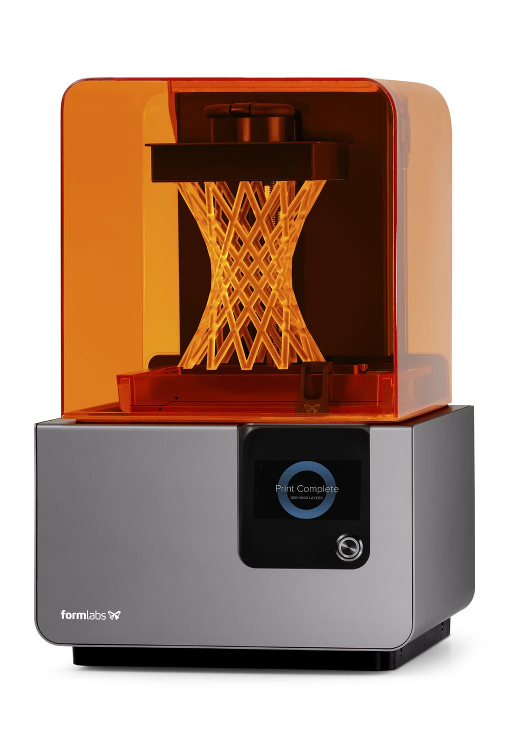 DRUK 3D Formlabs Form 2 drukarka 3D do zastosowań w ortodoncji DUŻA PLATFORMA DRUKU ATRAKCYJNA CENA WYŚWIETLACZ LCD WYGODNE OPROGRAMOWANIE IDEALNA DO ORTODONCJI Ekonomiczna drukarka 3D do zastosowań