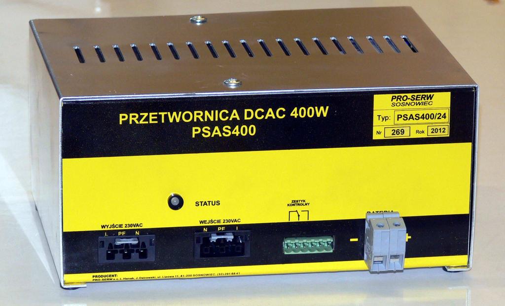PRO-SERW s.c. SOSNOWIEC ul. Lipowa 11, 41-200 SOSNOWIEC, tel/fax: 32 269 81 18, tel: 32 291 68 41 e-mail: proserw.sc@gmail.com www.proserwsc.