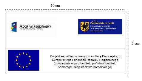 Załącznik Nr 10 do SIWZ Wzory naklejek na folii samoprzylepnej 1.