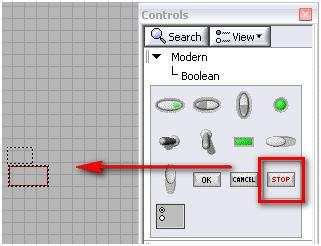 sterujących (Palette»Boolean»Stop). 7.