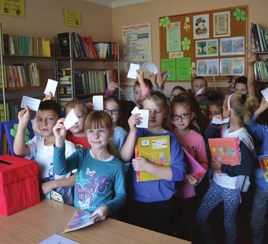 18 Wieści Wzbogacamy zbiory biblioteczne w Szkole Podstawowej im. Marii Konopnickiej w Starym Zakrzewie Szkoła Podstawowa im.