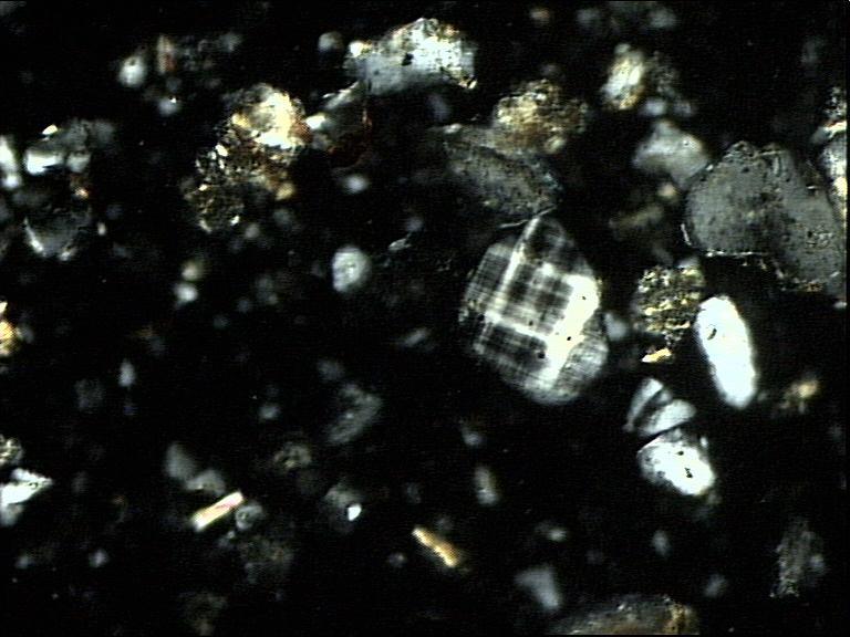 2. Grain of epidote (Ep), sample from test well No.1, level 0,30-1,00m, size grade >0,05 mm, nicols crossed, magnification 200x Rys. 2. Fig. 2. COUNTS [*1000] 0.00 0.40 0.80 1.20 1.