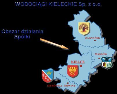 Inwestycje Wodociągów Kieleckich na nisko zurbanizowanym terenie gmin Masłów i Zagnańsk mgr Henryk Milcarz Wodociągi Kieleckie Konferencja "Gospodarka wodno-ściekowa na terenach niezurbanizowanych",