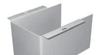 grzejnika dla grzejników o szerokości 186 mm Aura Comfort, Aura Basic i Aura Bench AZA3WZS01 47 WZS-02 Zestaw montażowy do wykonania podłączenia w osi grzejnika dla grzejników o