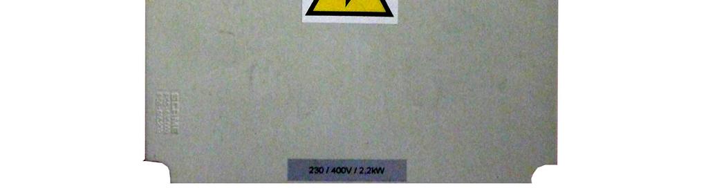 Instrukcja Uruchomienia UFO-2-N-S jest umieszczona na drzwiczkach zespołu elektrycznego.