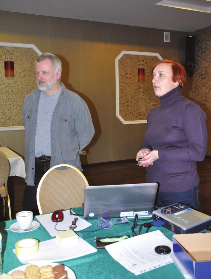 Animator zmiany - II szkolenie W dniu 8 listopada 2011 r. odbyło się drugie szkolenie w ramach projektu Animator zmiany dla 17 osób przedstawicieli sołectw, lokalnych liderów z terenu gminy Słupno.