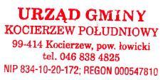 Kocierzew Południowy, dnia 1 lipca 2016 r. OS.6220.1.2016 POSTANOWIENIE Na podstawie art. 63 ust. 1 i ust. 4, a także art. 66 ustawy z dnia 3 października 2008 r.