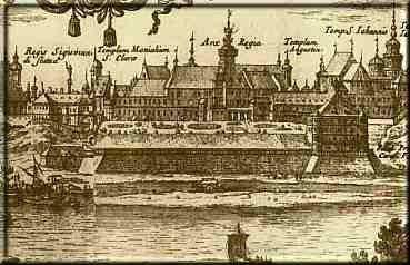 ZAMEK KRÓLEWSKI W 1656