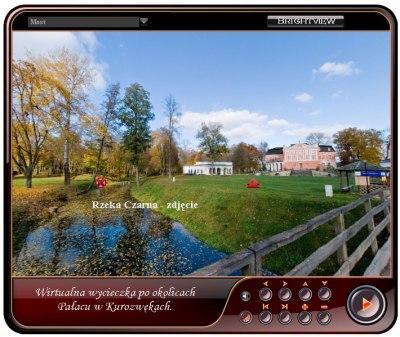Daje to możliwośd wirtualnego spaceru po interesującym nas obiekcie, zmieniając scenerię po kliknięciu na