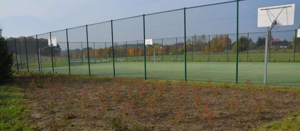 TERENY REKREACYJNE W BISKUPICACH BOISKO WIELOFUNKCYJNE Utrzymanie obiektu: czyszczenie