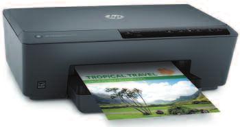 Drukarka kolorowa HP Officejet Pro 6230 eprinter kolorowy druk atramentowy wyświetlacz: przycisk i panel sterowania LED czas wydruku z trybu gotowości: 14 s (w czerni) i 17 s (w kolorze) jakość