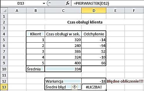 Komunikat #ADR! Komunikat błędu #ADR! pojawia się, jeśli formuła odnosi się do nieprawidłowego adresu komórki.