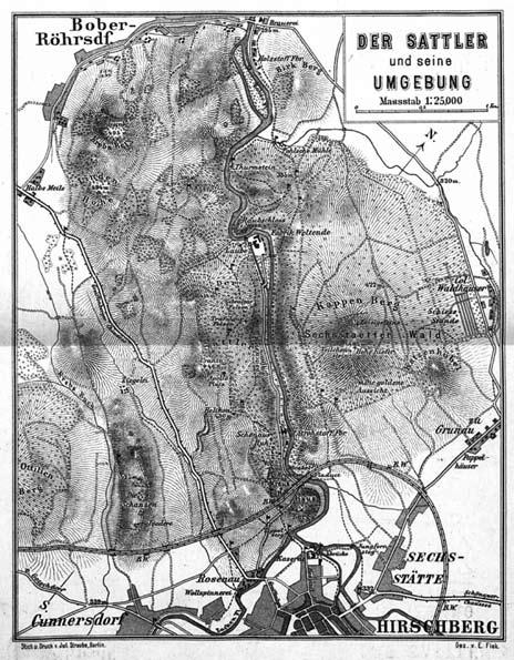 Eugeniusz Gronostaj Ryc. 13. Helikon i jego części składowe (autor E. Gronostaj) Ryc. 14. Mapa turystyczna z ok. 1870 r.