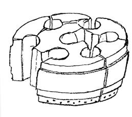Urządzenia odwadniania kunsztowego kopalni w gierczynie koło mirska z xviii/xix w. Ryc. 15. Fragment tłoczyska (II 12) Ryc. 17. Trzpień kwadratowy z końcówką nagwintowaną (II 18) Ryc. 16.